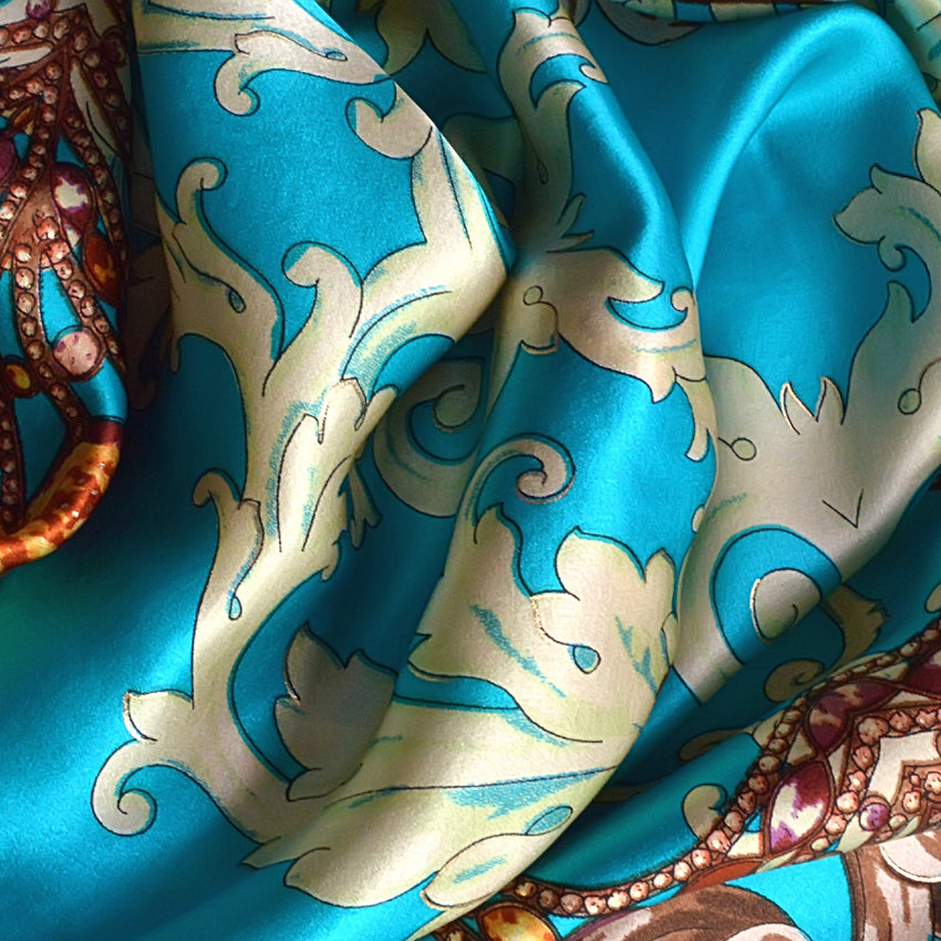 100% Mulberry Silk Scarf 170*53cm