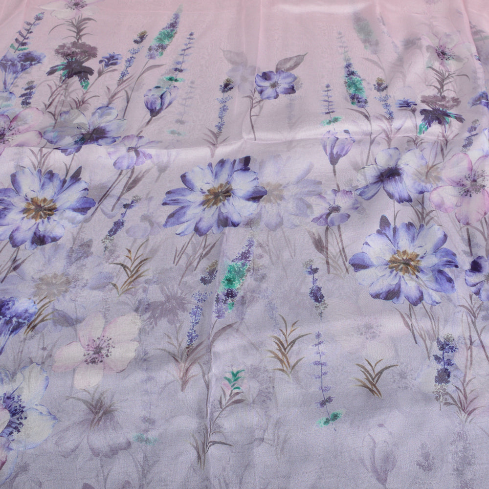 2024CX New 100% Mulberry Silk Chiffon Scarf 180*110cm