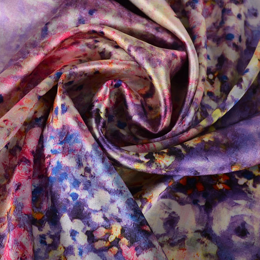 Double Faces Long Scarves Printed Beige Pink Hijabs160*70cm