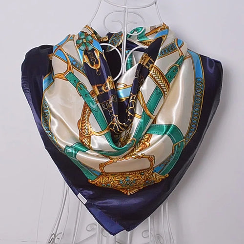 90*90cm Women Satin Square Scarf 2026-2