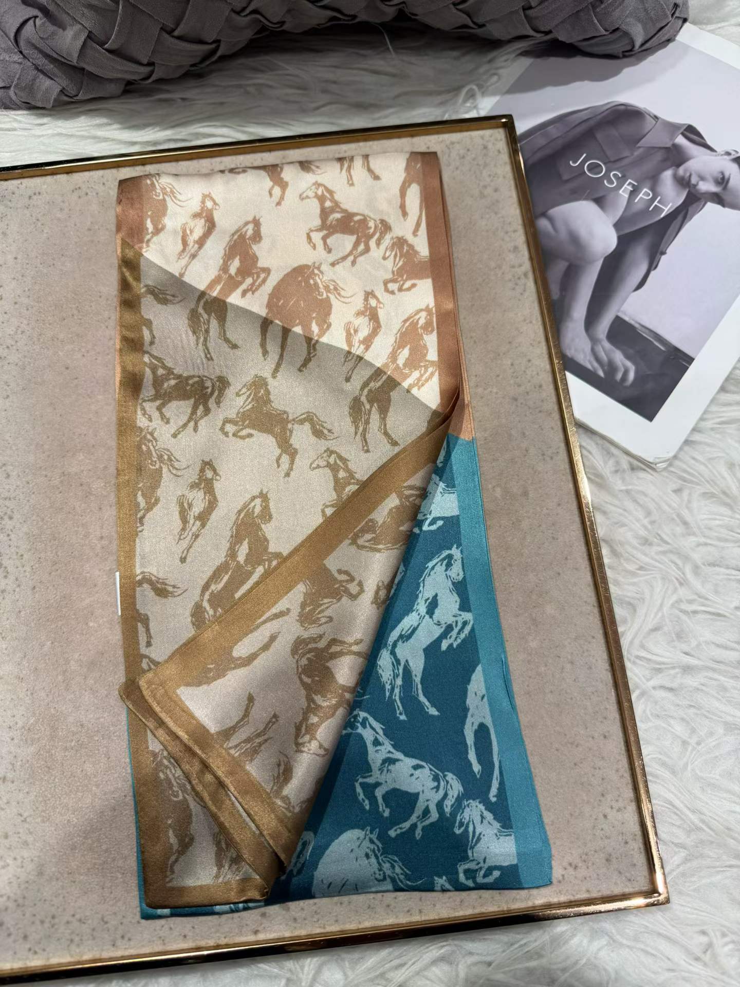 100% Pure Mulberry Long Silk Scarf 155*16cm