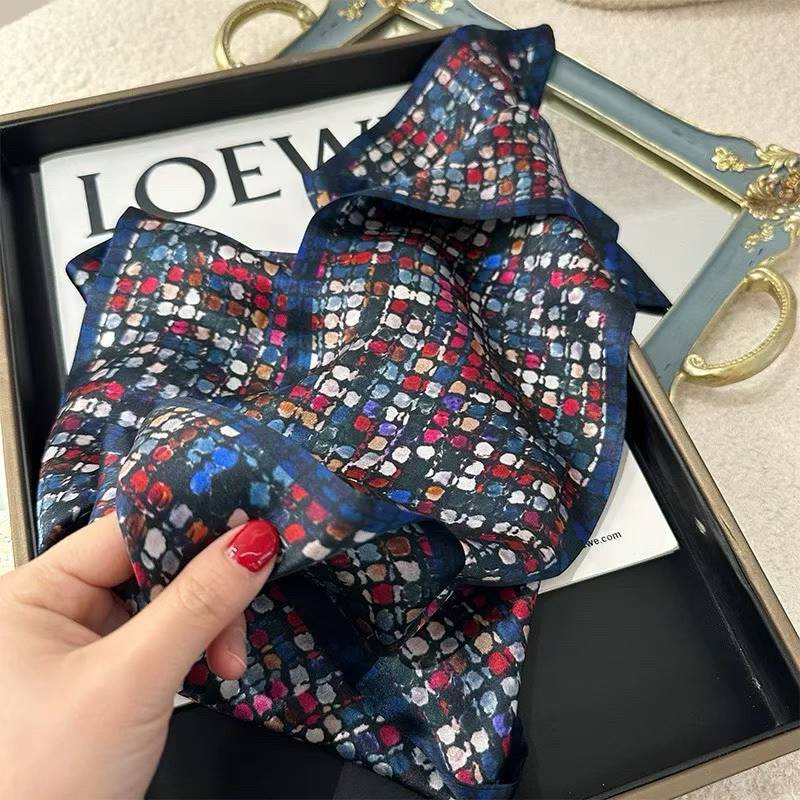100% Pure Mulberry Long Silk Scarf 155*16cm