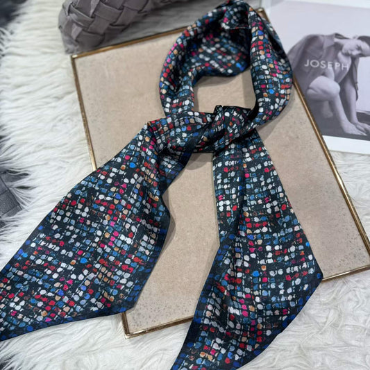 100% Pure Mulberry Long Silk Scarf 155*16cm