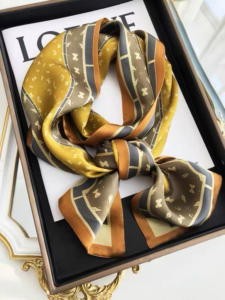 100% Pure Mulberry Long Silk Scarf 150*15cm【K1-9】