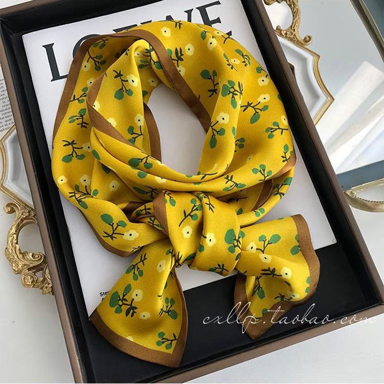 100% Pure Mulberry Long Silk Scarf 150*15cm【K1-9】