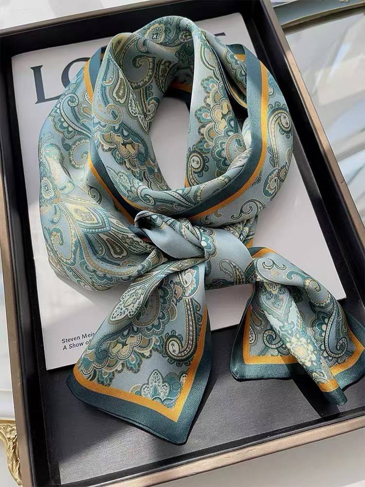 100% Pure Mulberry Long Silk Scarf 150*15cm【K19-27】