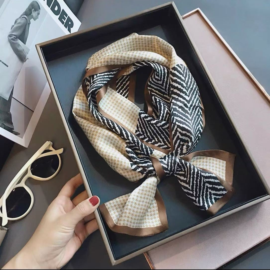 100% Pure Mulberry Long Silk Scarf 150*15cm【K28-36】