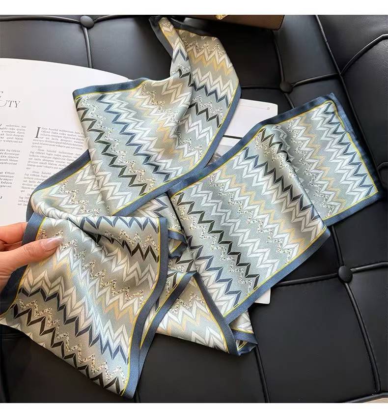 100% Pure Mulberry Long Silk Scarf 150*15cm【K37-45】