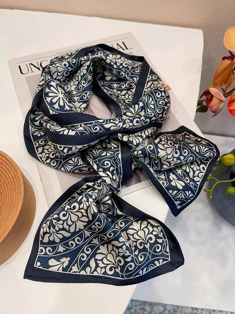 100% Pure Mulberry Long Silk Scarf 150*15cm【K37-45】