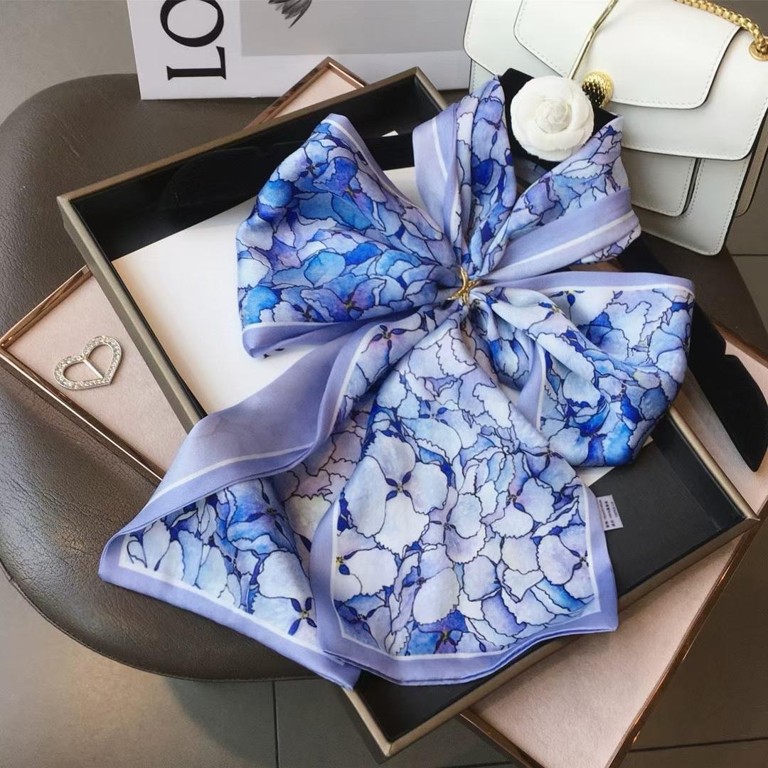 100% Pure Mulberry Long Silk Scarf 150*15cm【K55-63】