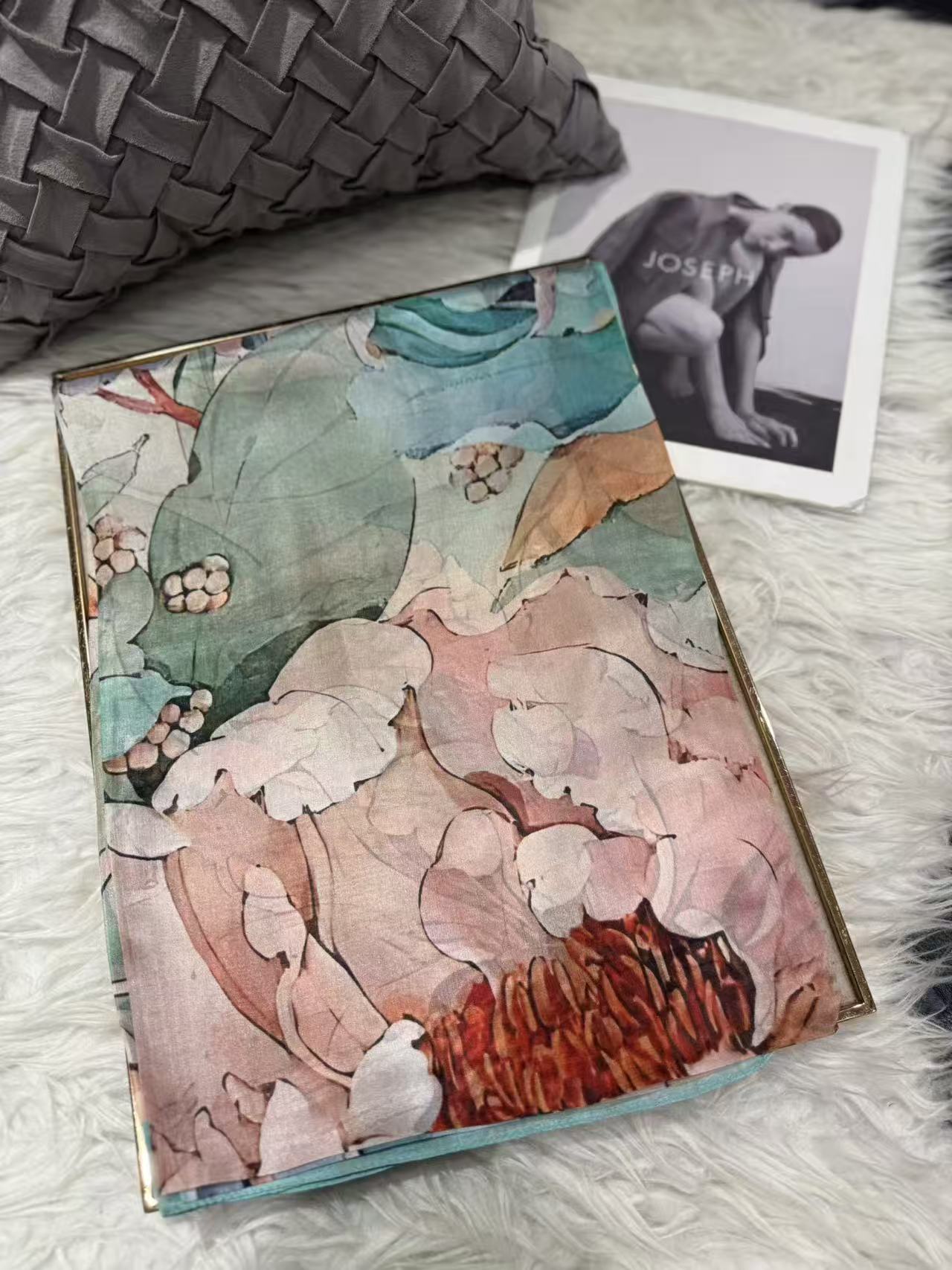 2026 New Women Mulberry Silk Scarf 176*110cm