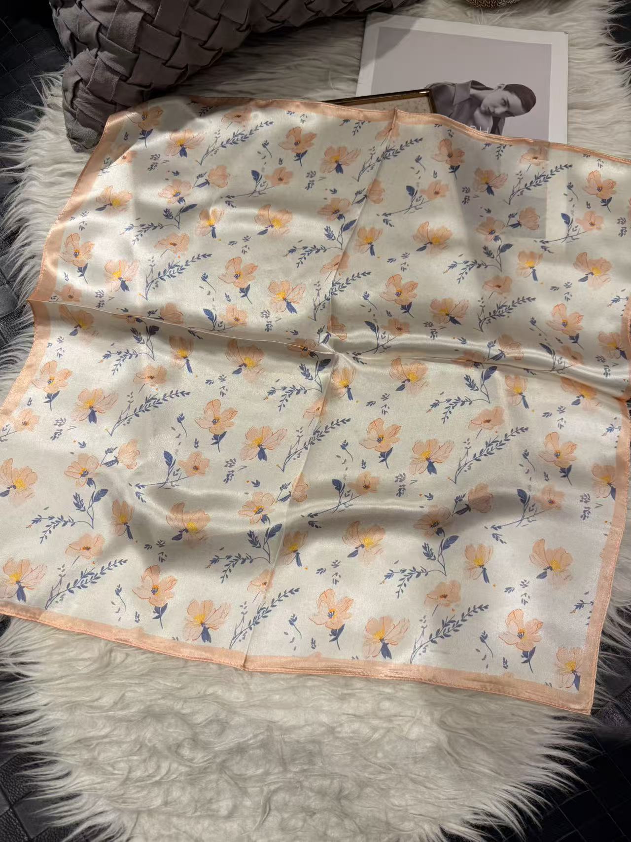 2026 New 100% Pure Silk Square Scarf 53*53cm 【GROUP-4】