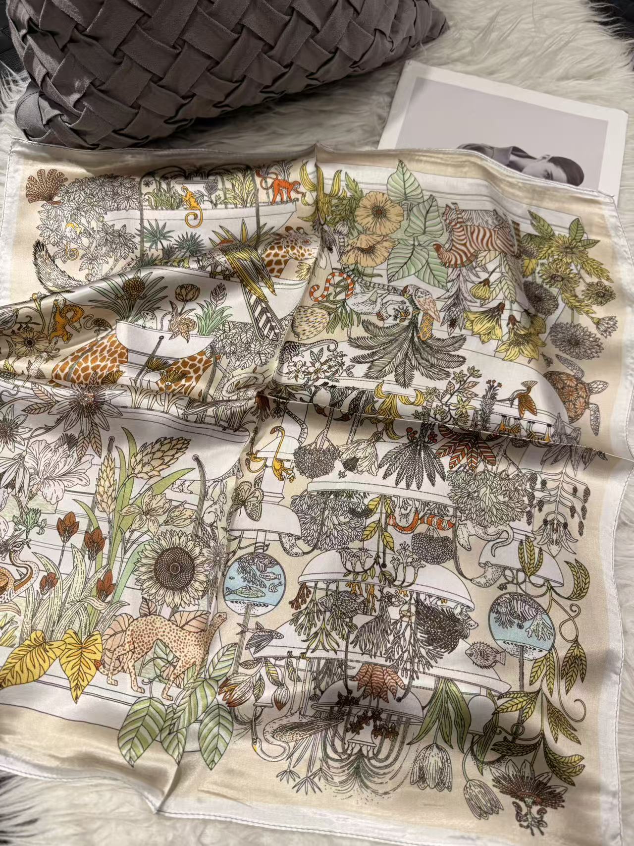 2026 New 100% Pure Silk Square Scarf 53*53cm 【GROUP-4】