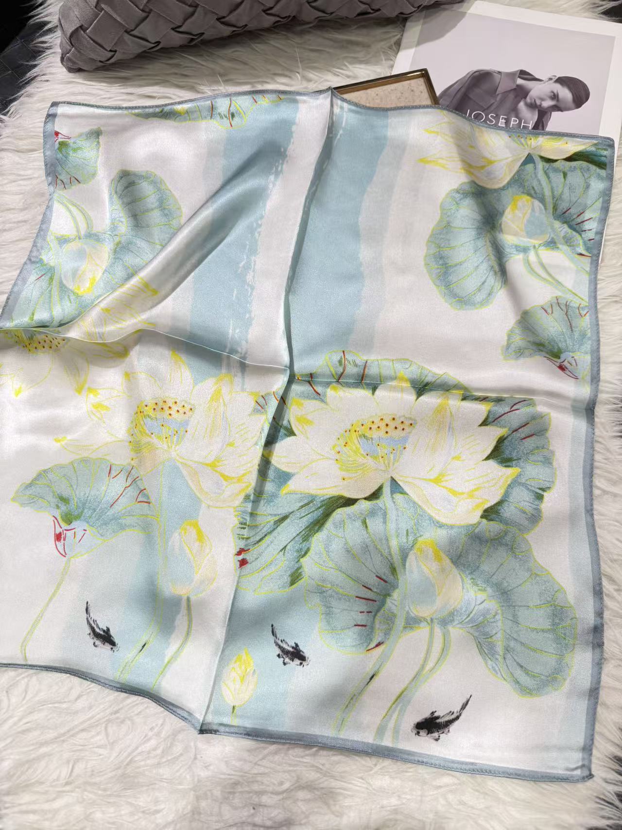 2026 New 100% Pure Silk Square Scarf 53*53cm 【GROUP-4】