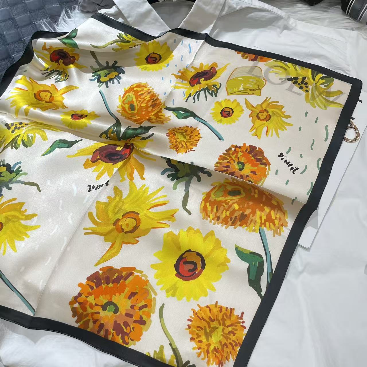 2026 New 100% Pure Silk Square Scarf 53*53cm 【GROUP-4】