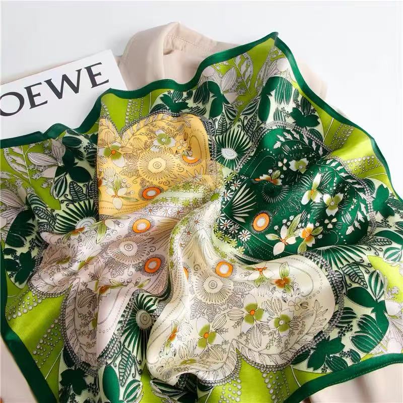 2026 New 100% Pure Silk Square Scarf 53*53cm 【GROUP-4】
