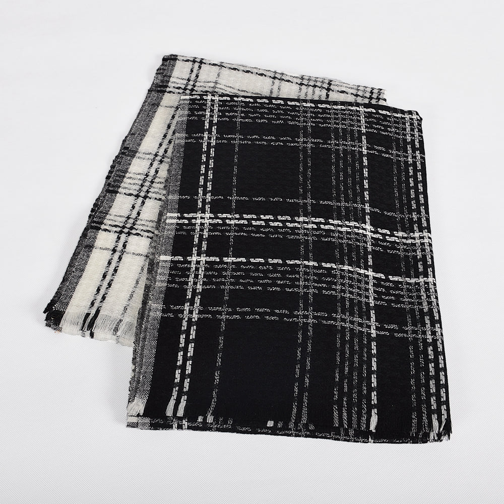 Men's and women's wool plaid scarves 200*63cm