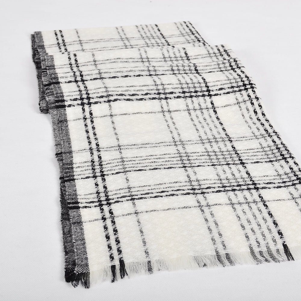 Men's and women's wool plaid scarves 200*63cm