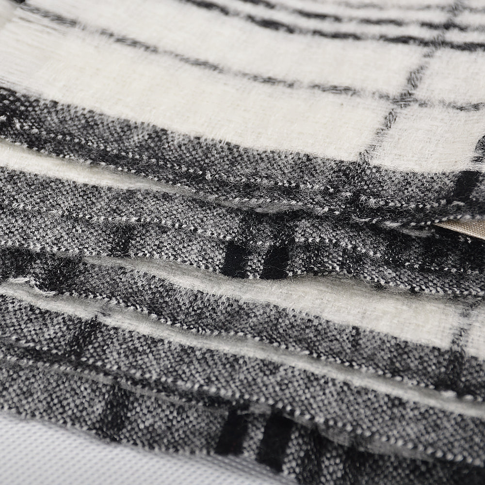 Men's and women's wool plaid scarves 200*63cm