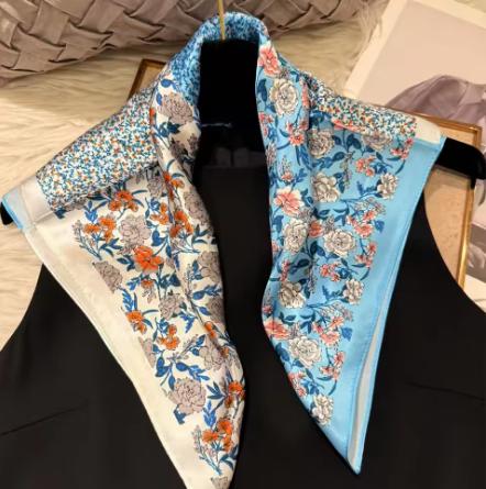 2025 New 100% Pure Silk Square Scarf 53*53cm 【GROUP-2】