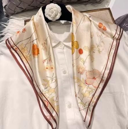 2025 New 100% Pure Silk Square Scarf 53*53cm 【GROUP-2】