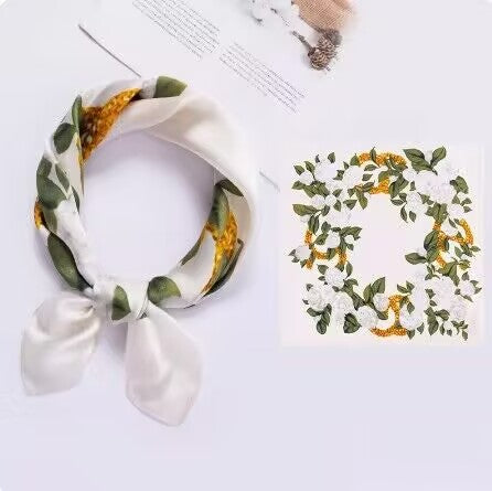 2026 New 100% Pure Silk Square Scarf 53*53cm 【GROUP-5】