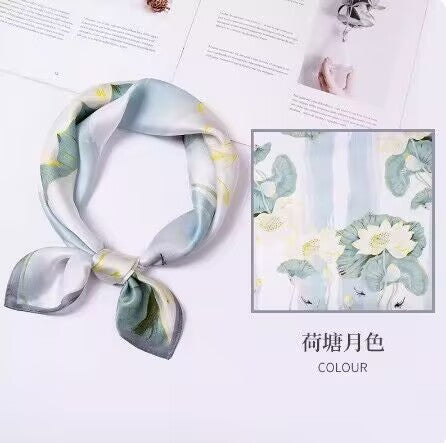 2026 New 100% Pure Silk Square Scarf 53*53cm 【GROUP-5】