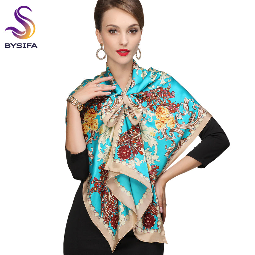 100% Mulberry Silk Scarf 170*53cm