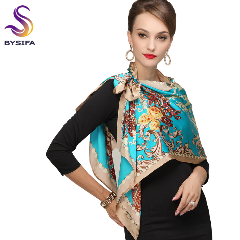 100% Mulberry Silk Scarf 170*53cm