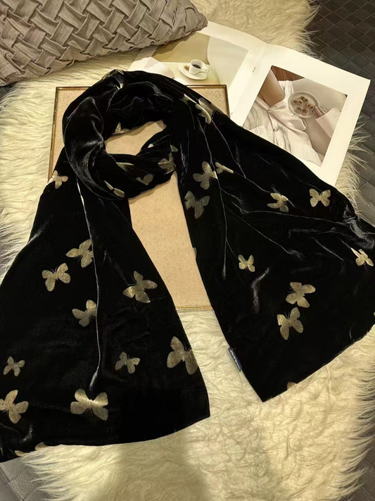 Women 100% Mulberry silk scarf 180*35cm