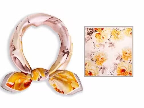 2026 New 100% Pure Silk Square Scarf 53*53cm 【GROUP-5】