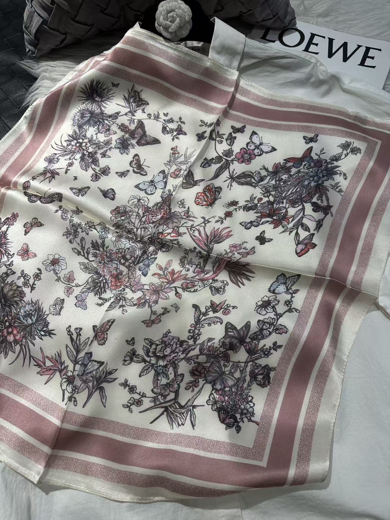 2026 New 100% Pure Silk Square Scarf 53*53cm 【GROUP-4】