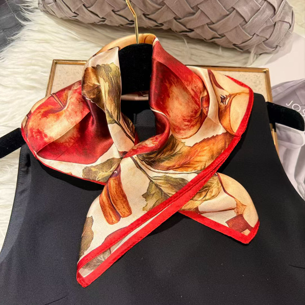 2025 New 100% Pure Silk Square Scarf 53*53cm 【GROUP-1】