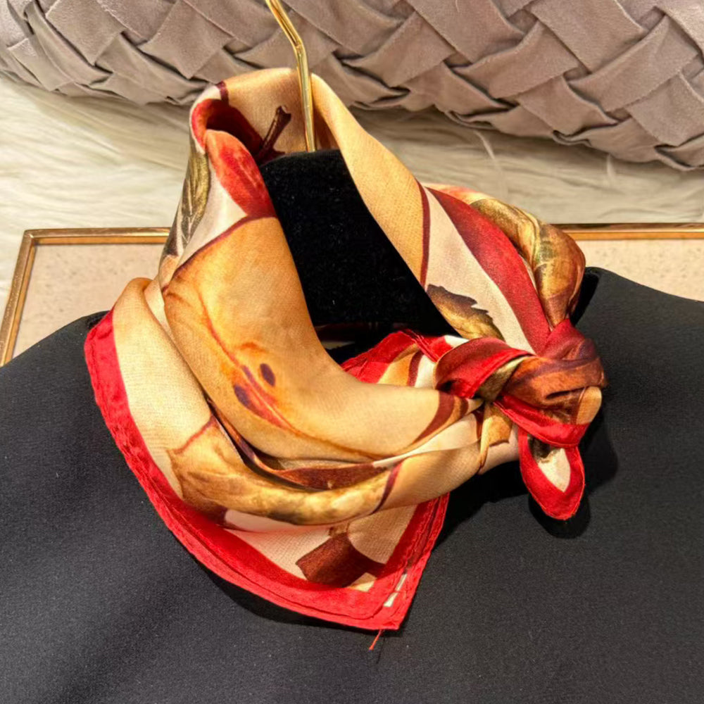 2025 New 100% Pure Silk Square Scarf 53*53cm 【GROUP-1】