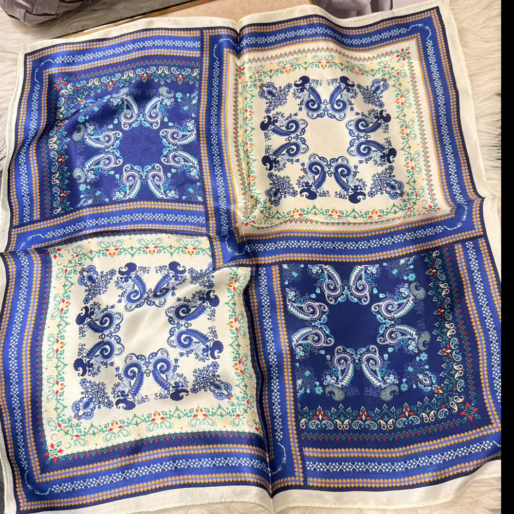 2025 New 100% Pure Silk Square Scarf 53*53cm 【GROUP-1】