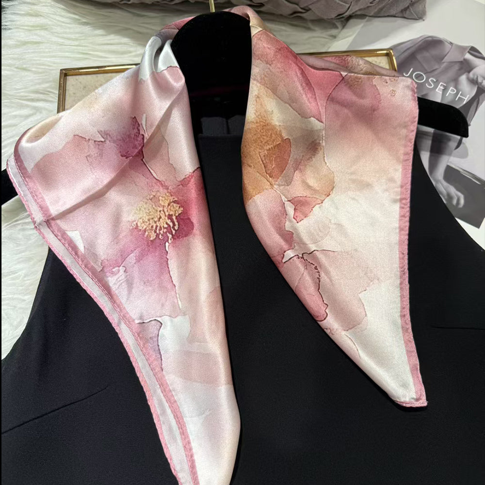 2025 New 100% Pure Silk Square Scarf 53*53cm 【GROUP-1】