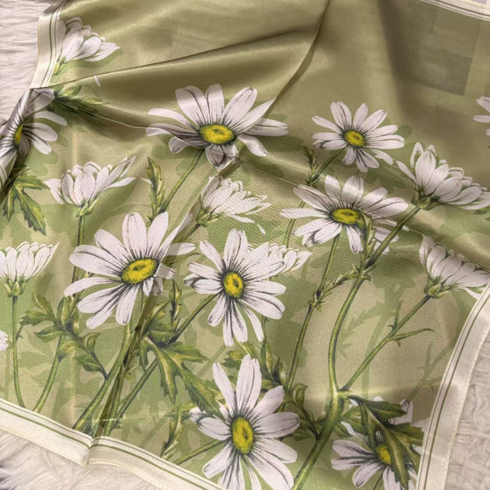 2025 New 100% Pure Silk Square Scarf 53*53cm 【GROUP-1】