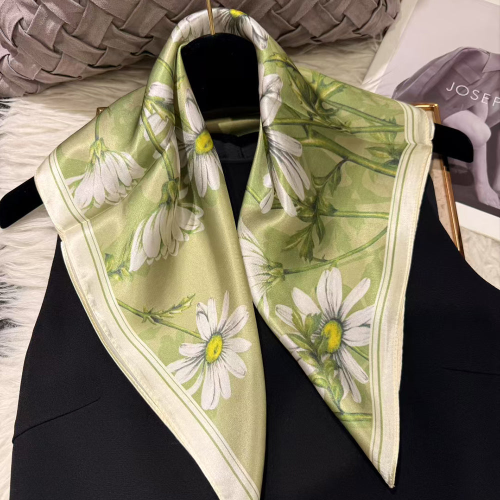 2025 New 100% Pure Silk Square Scarf 53*53cm 【GROUP-1】