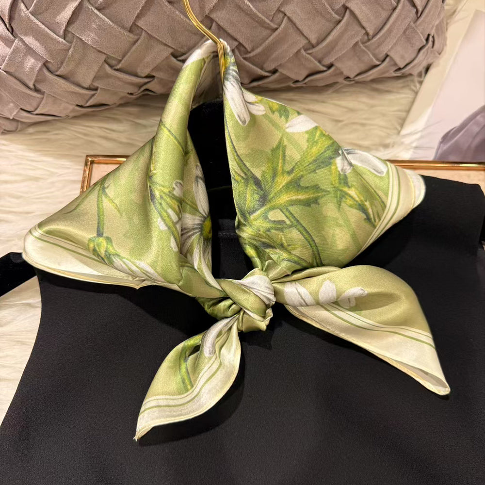 2025 New 100% Pure Silk Square Scarf 53*53cm 【GROUP-1】