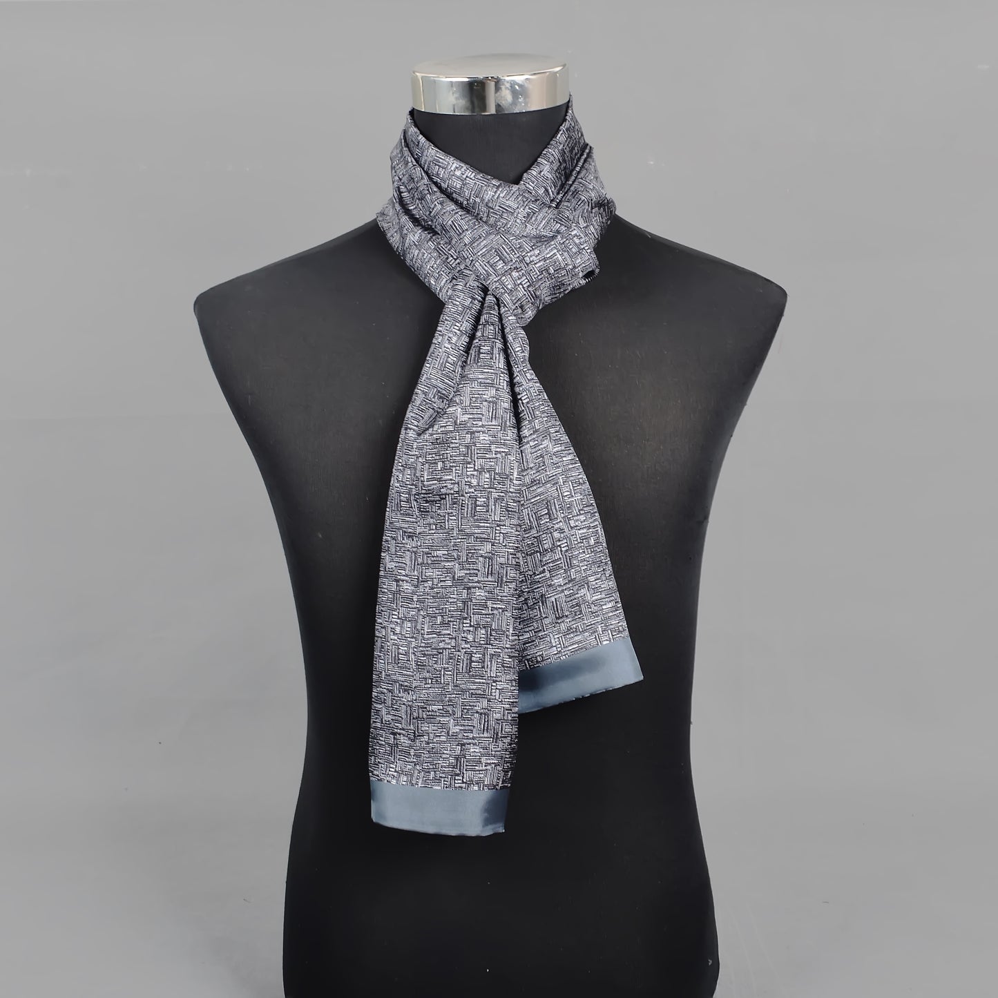 2024 new men's mulberry silk scarf
