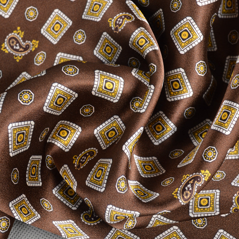 2024 new men's mulberry silk scarf