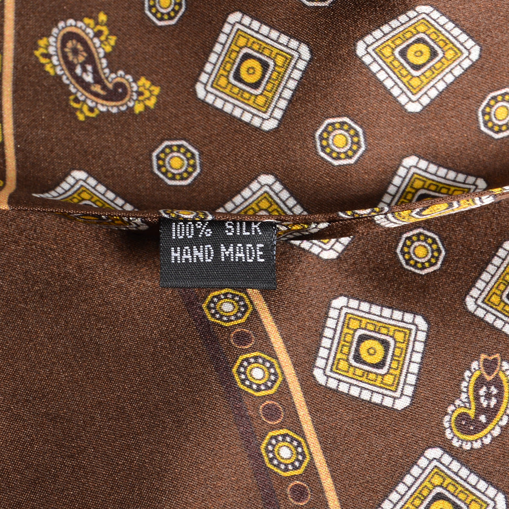 2024 new men's mulberry silk scarf