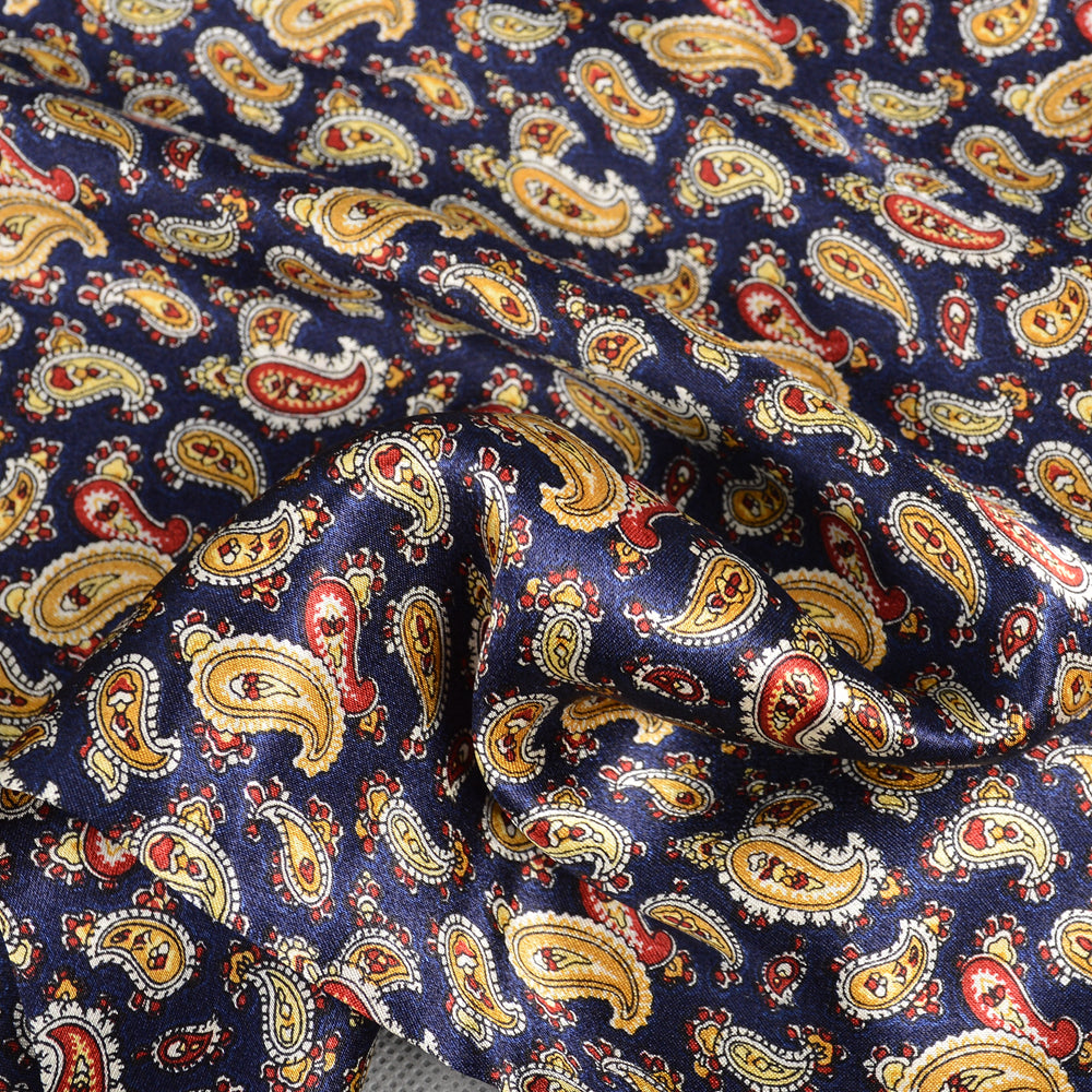2024 new men's mulberry silk scarf