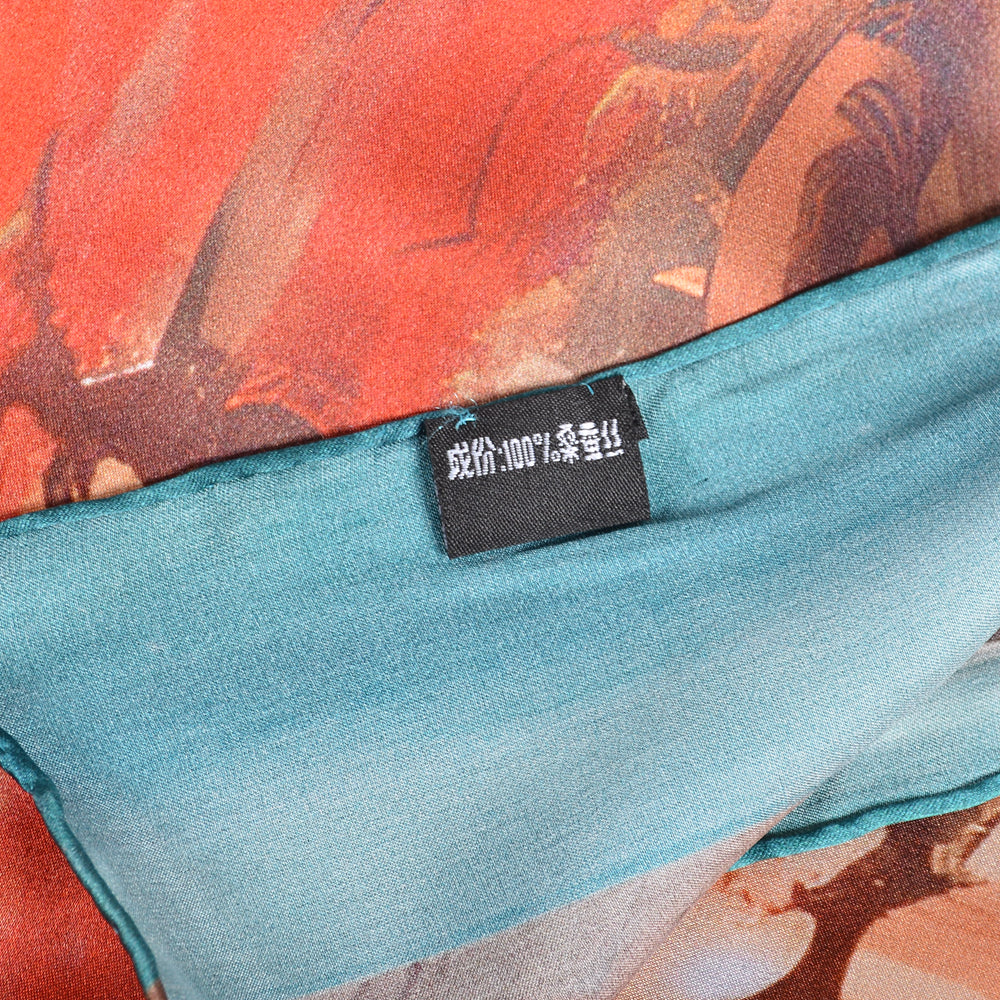 2024 New 100% Mulberry silk Scarf 175*52cm