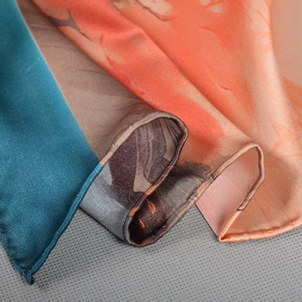 2024 New 100% Mulberry silk Scarf 175*52cm