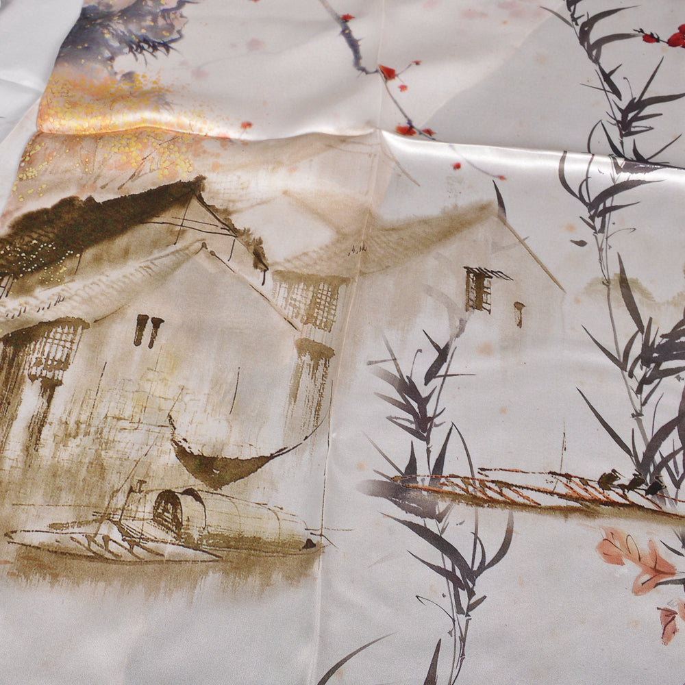 2024 new style 100% Mulberry Silk Scarf 170*53cm