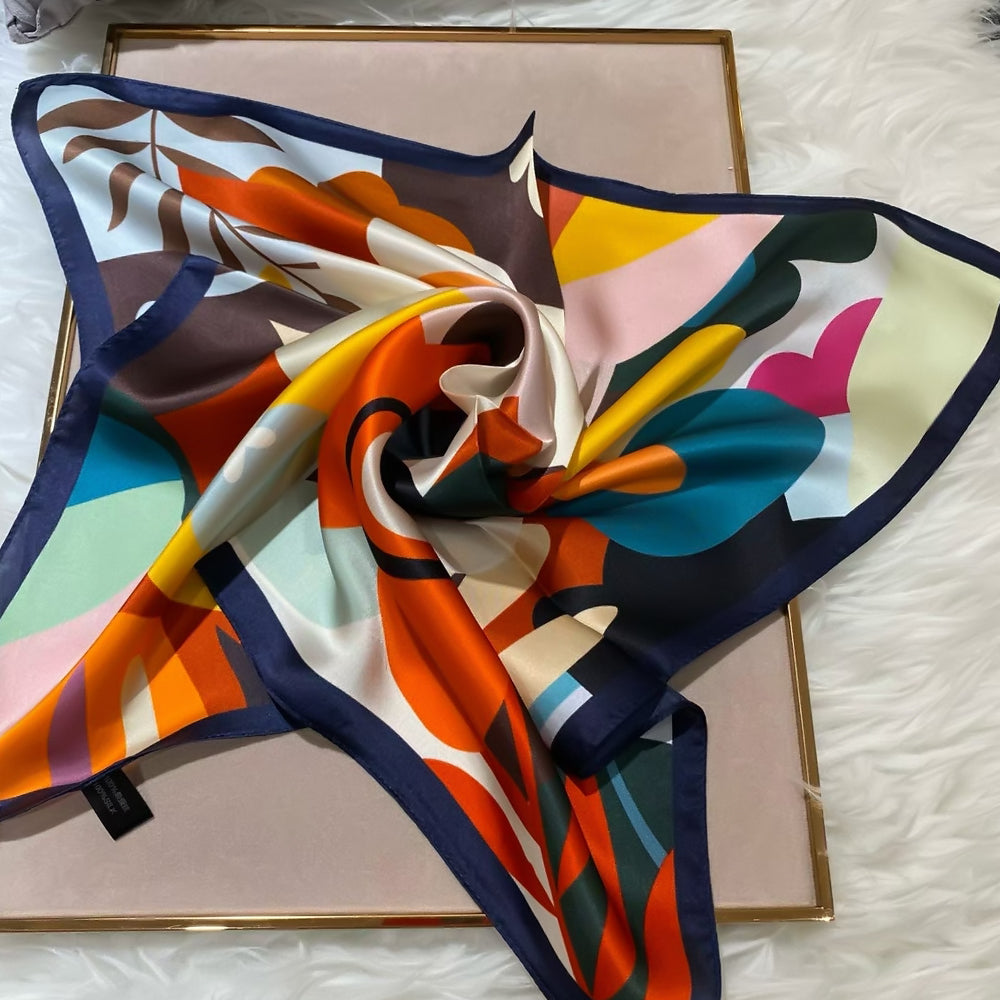 2025 New 100% Pure Silk Square Scarf 53*53cm 【GROUP-1】