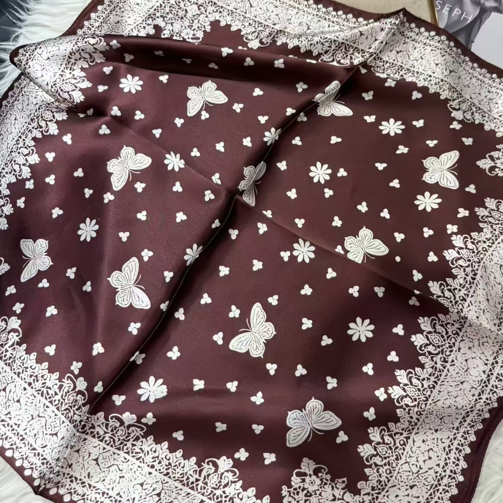 2025 New 100% Pure Silk Square Scarf 53*53cm 【GROUP-1】