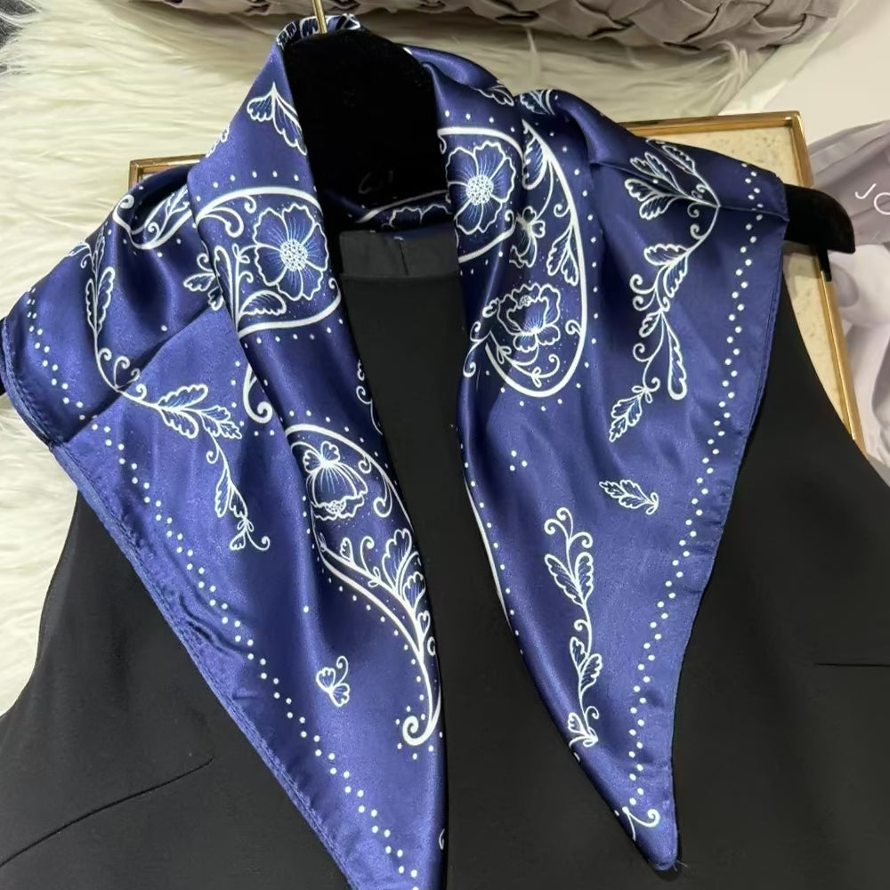 2025 New 100% Pure Silk Square Scarf 53*53cm 【GROUP-1】