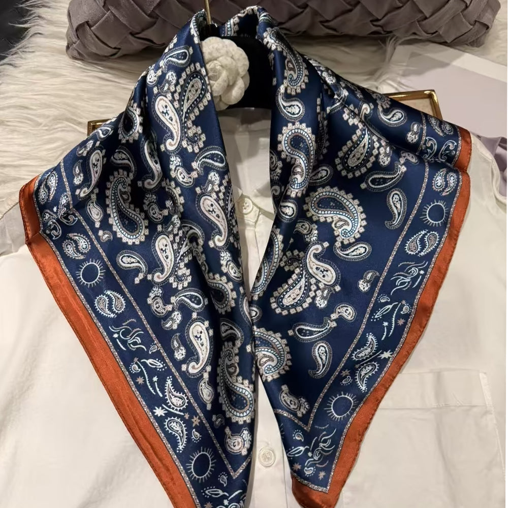 2025 New 100% Pure Silk Square Scarf 53*53cm 【GROUP-1】